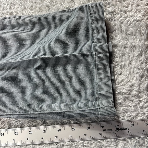 American Eagle Pants Womens 4 Grayish Corduroy High Rise Kick Boot Trouser Boho - Picture 9 of 12